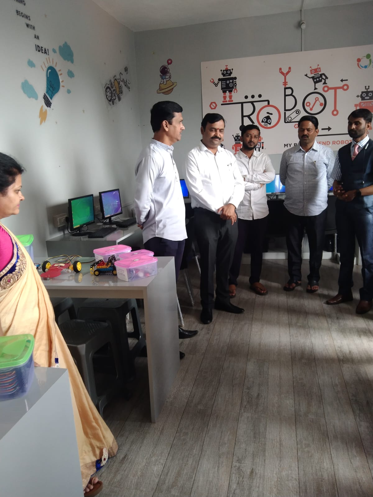 Inauguration Of Robotics Lab8 Kolhapur